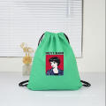 Most Popular eco friendly canvas print backpack bag